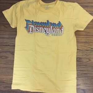 Yellow Retro Disneyland Resort Tee